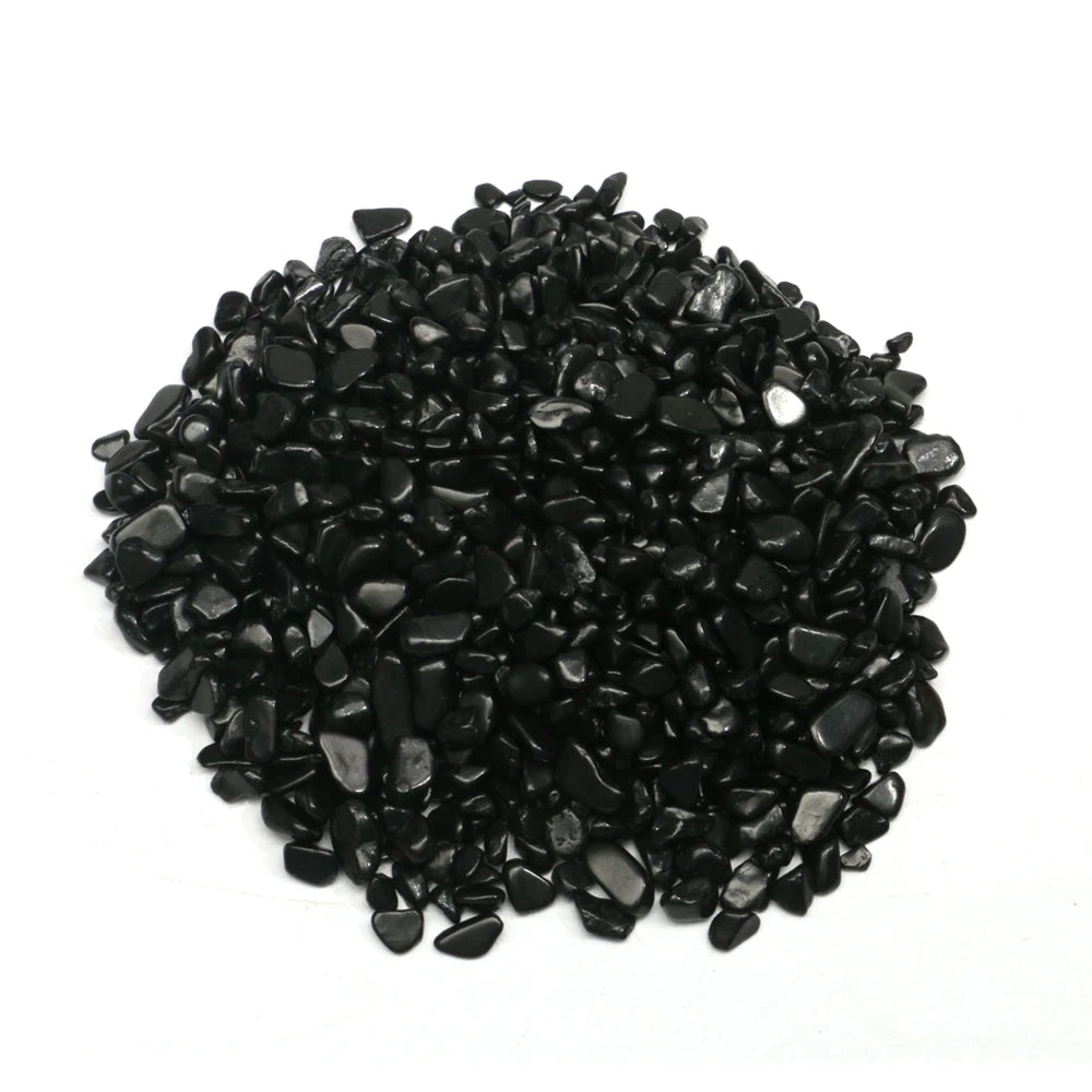 100-1000g Natural Shungite Semi Tumbled Gemstones